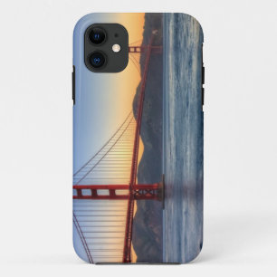 Coque iPhone 11 Golden gate bridge de traînée de San Francisco B
