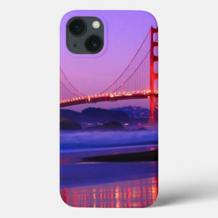 Coques Pour iPhone Golden Gate Bridge on Baker Beach at Sundown