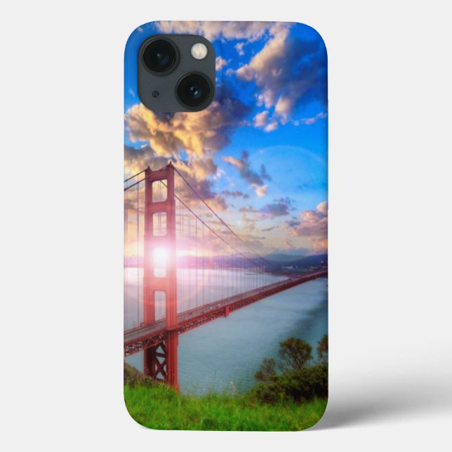 Coques Case-Mate iPhone Golden Gate Sunrise (Verso)