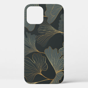 Case-Mate iPhone Case Golden Ginkgo : Luxueux Déco Floral.