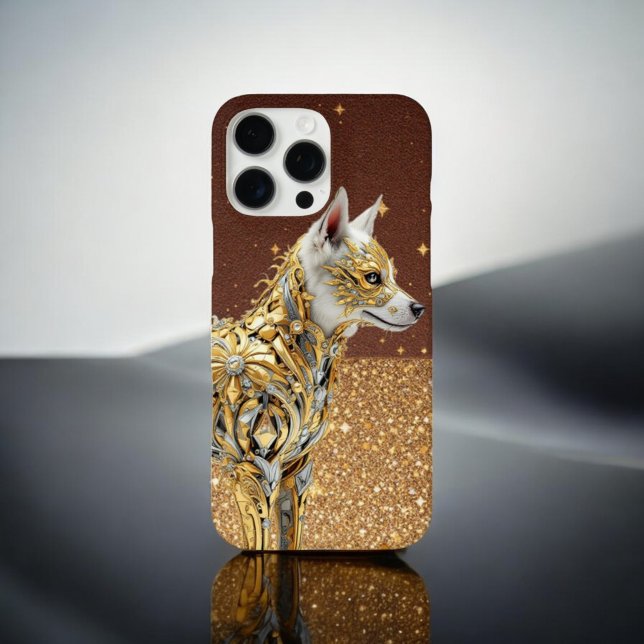 Coques Case-Mate iPhone Golden Glimmer Fox (Créateur téléchargé)