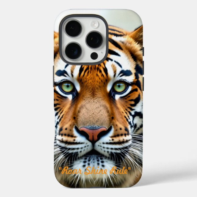 Coques Case-Mate iPhone "Golden Jungle King" (Verso)