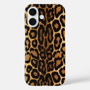 Coque Pour iPhone 16 Golden Leopard Chic 🐆