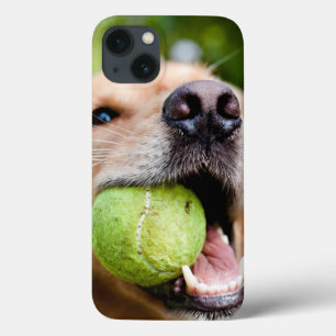 Case-Mate iPhone Case Golden Retriever Avec Le Bal De Tennis