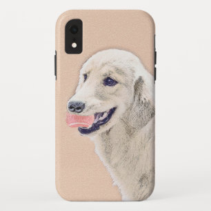 Case-Mate iPhone Case Golden Retriever avec Tennis Ball Peinture Chien A