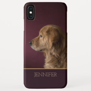 Case-Mate iPhone Case Golden Retriever Nom personnalisé   Chien