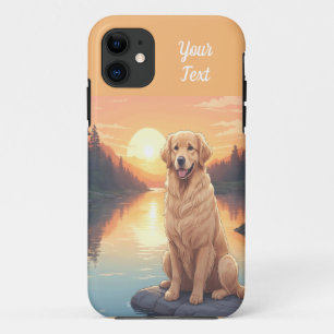 Case-Mate iPhone Case Golden Retriever par lac