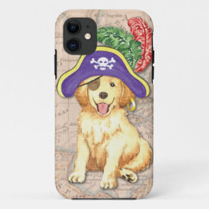 Etui iPhone Case-Mate Golden Retriever Pirate