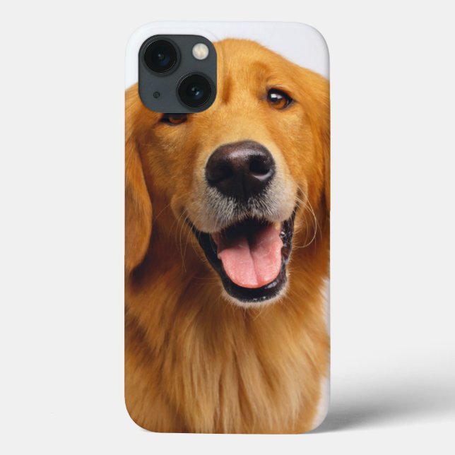 Coques Case-Mate iPhone Golden Retriever Smile (Verso)