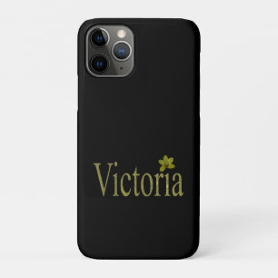 Case-Mate iPhone Case Golden Victoria Nom, Coque-coque iphone