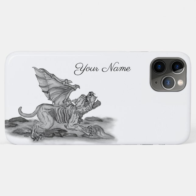Coques Case-Mate iPhone Golem Gargoyle (Dos (Horizontal))