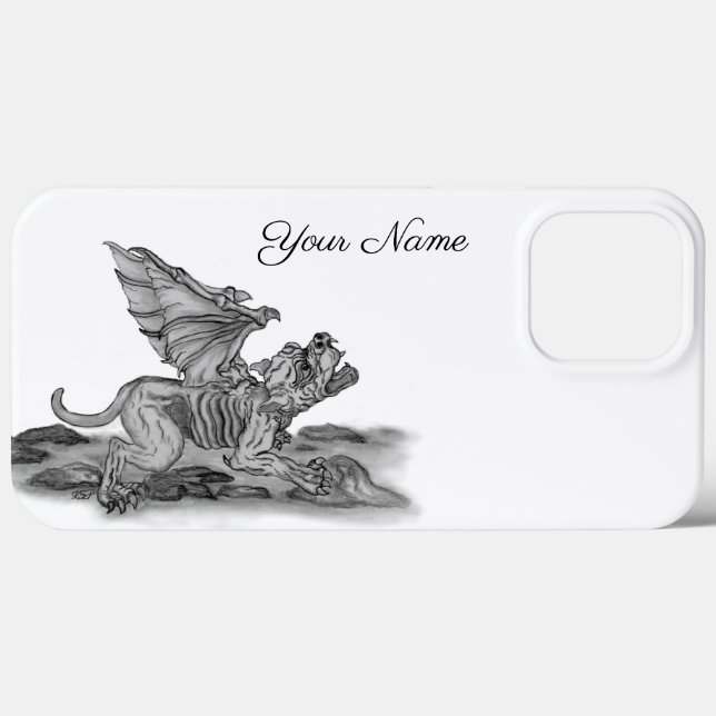 Coques Case-Mate iPhone Golem Gargoyle (Verso (horizontal))
