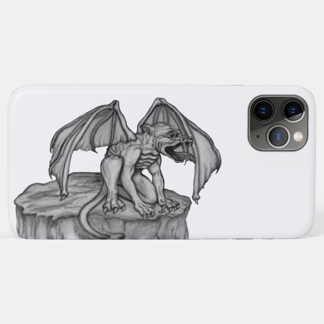 Coques Case-Mate iPhone Golem Gargoyle (Dos (Horizontal))