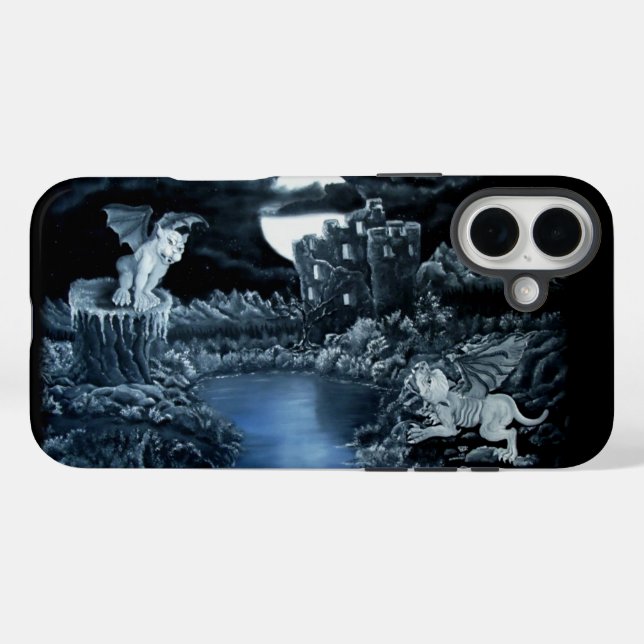 Coques Case-Mate iPhone Golem vs Dolem District Combat (Verso (horizontal))