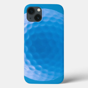 Coques Pour iPhone Golf Ball Texture Look Dimples Arctic Blue