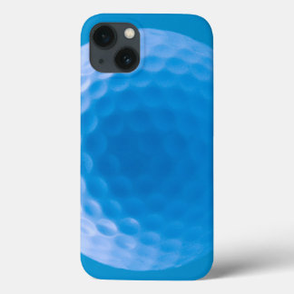 Coques Pour iPhone Golf Ball Texture Look Dimples Arctic Blue