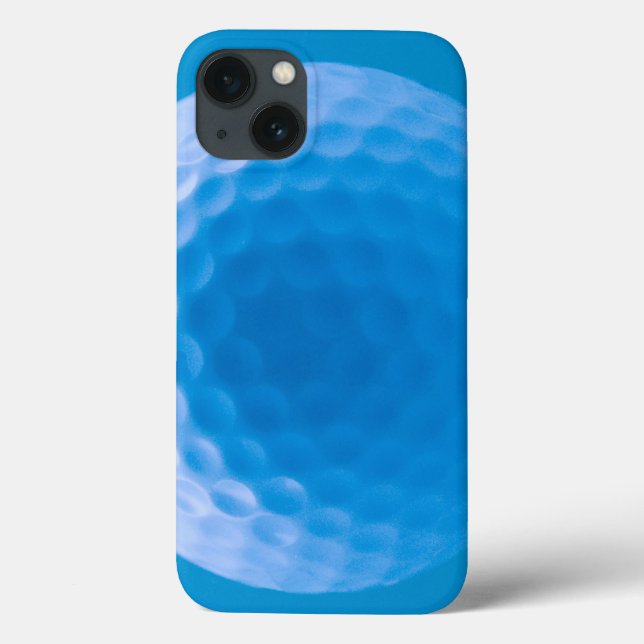 Coques Case-Mate iPhone Golf Ball Texture Look Dimples Arctic Blue (Verso)