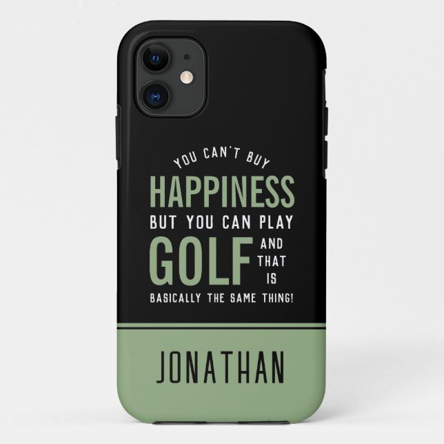Coques Case-Mate iPhone Golf est le bonheur Amoureux Golf (Dos)