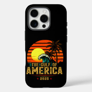 Coque iPhone 16 Pro Golfe des USA Amérique Est 2025 Retro Vintage