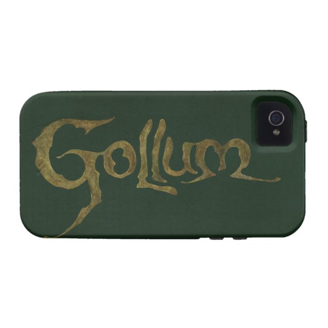 Coques Case-Mate iPhone GOLLUM™ Nom - Texté (Dos Horizontal)