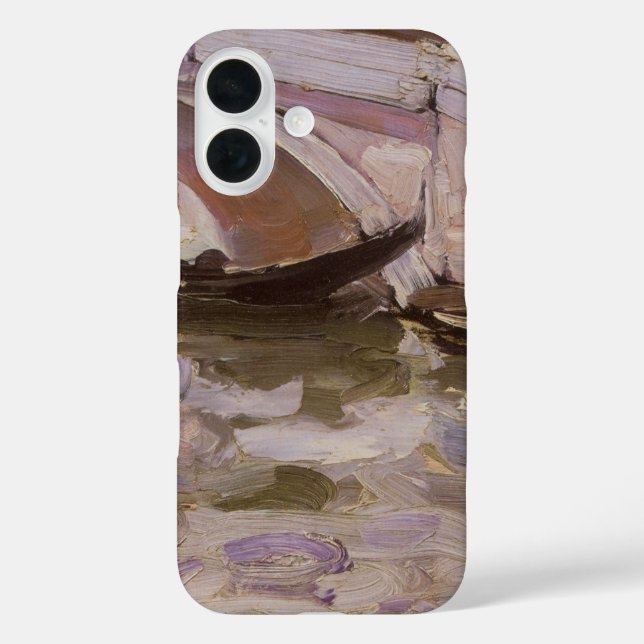 Coques Case-Mate iPhone Gondoles par John Singer Sargent, Art Impressionni (Verso)