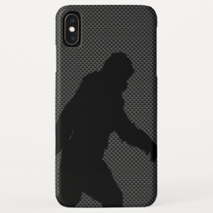 Etui iPhone Case-Mate Gone Squatching for on Carbon Fiber Print