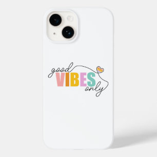 Coque Case-Mate iPhone Good Vibes seulement Rainbow Heart