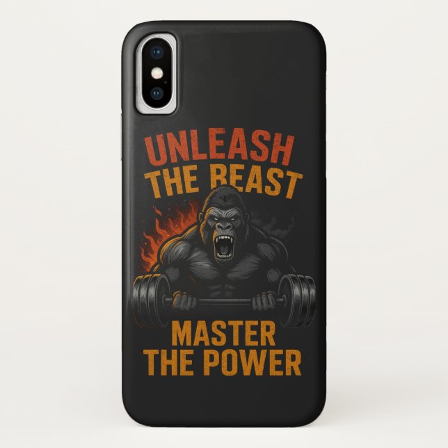 Coques Case-Mate iPhone Gorilla Alpha Strength Power – Fitness Muscle Gift (Dos)