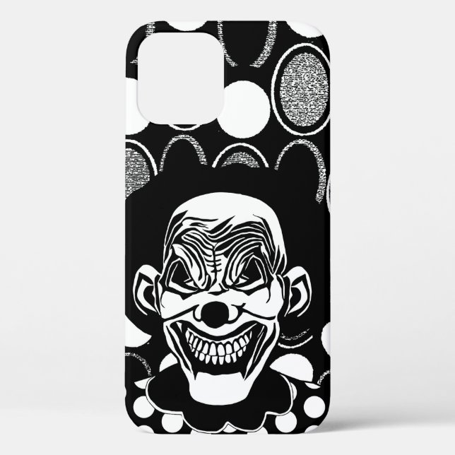 Coques Case-Mate iPhone goth Evil Monster Clown déplaisant Scary Circus ar (Verso)