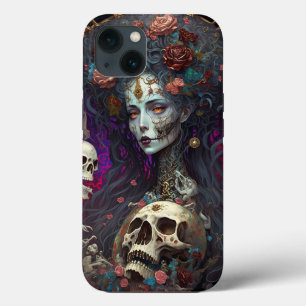 Case-Mate iPhone Case Goth Skull Zombie Femme Gothique