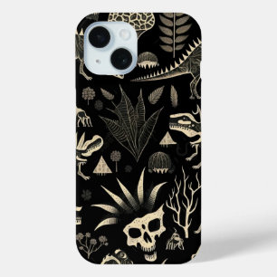Coque Case-Mate iPhone Gothic Dinosaur Skeleton Engraving Pattern 