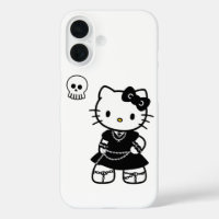 Gothic Kawaii Kitty – iPhone / iPad esthétique Emo