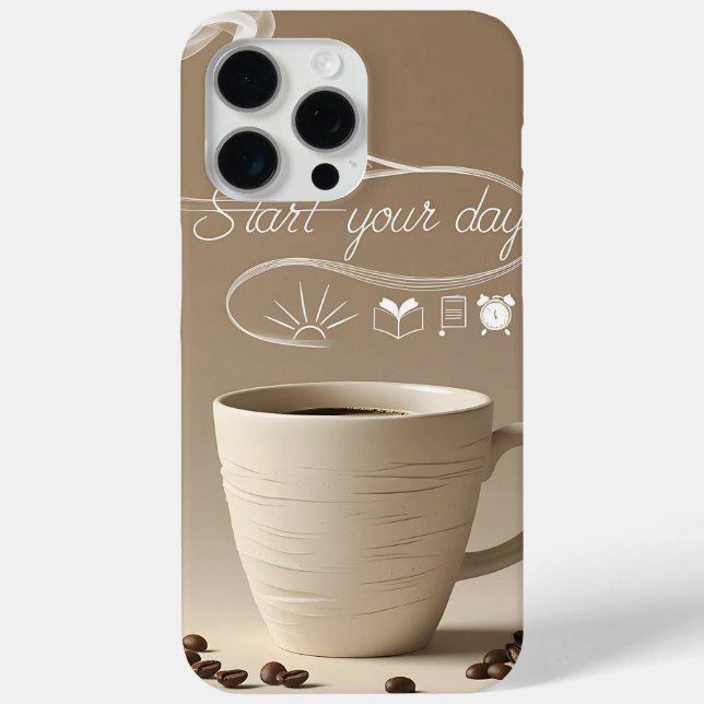 Coques Case-Mate iPhone Goût Irrésistible – La Collection Rituel Chic Café (Verso)