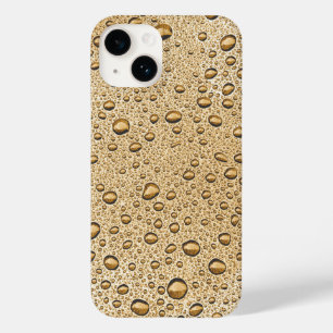 Coque Case-Mate iPhone Gouttelettes d'eau dorées