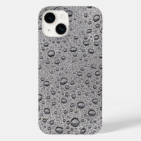 gouttelettes d'eau gris