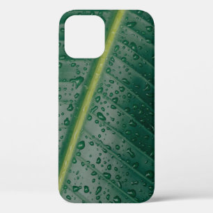 Case-Mate iPhone Case gouttelettes d'eau sur feuille de bananier