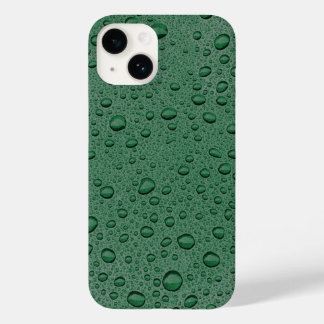 Coque Case-Mate iPhone gouttelettes d'eau vertes