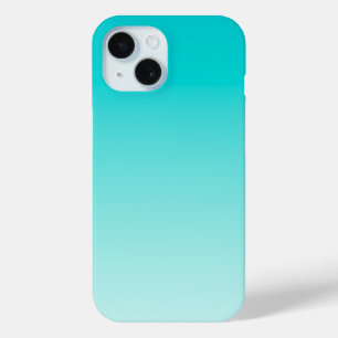 Coque Case-Mate iPhone gradient aqueux turquoise