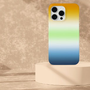 Coque Case-Mate iPhone Gradient AroAce Agender Pride