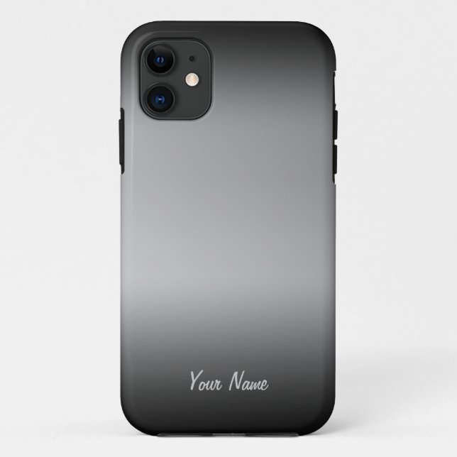 Coques Case-Mate iPhone Gradient noir et blanc Horizon iPhone 5/5S (Dos)