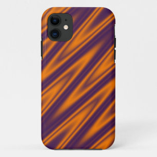 Etui iPhone Case-Mate Gradients de couleur ZigZag Stripes - violet orang