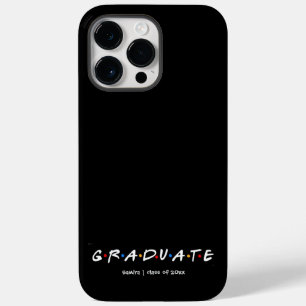 Coque Case-Mate iPhone Gradué personnalisé noir et blanc simple