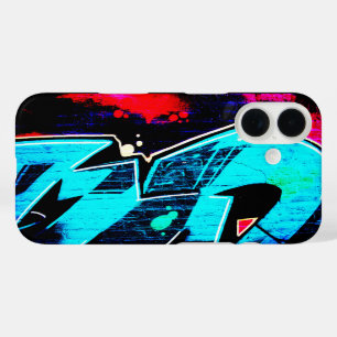 Coque Pour iPhone 16 Graffiti 14 iphcna