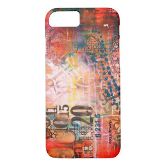 Coque iPhone 7 Graffiti avec amour
