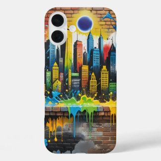 Coque Pour iPhone 16 Plus Graffiti coloré Art Design