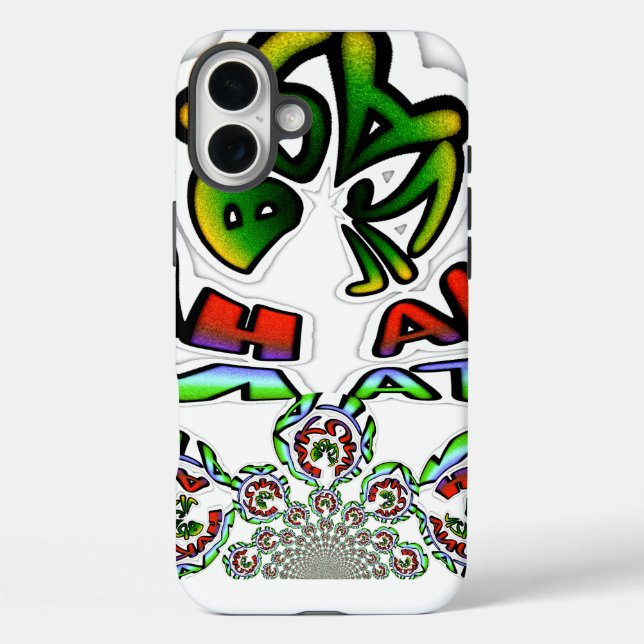 Coques Case-Mate iPhone Graffiti coloré Hakuna Matata (Verso)