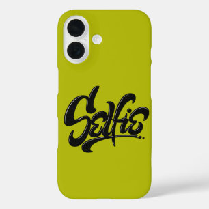 Coque Pour iPhone 16 Graffiti de skateboard selfie lettrage d'art de ru