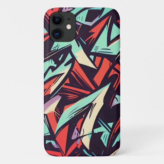Coques Case-Mate iPhone Graffiti moderne (Dos)