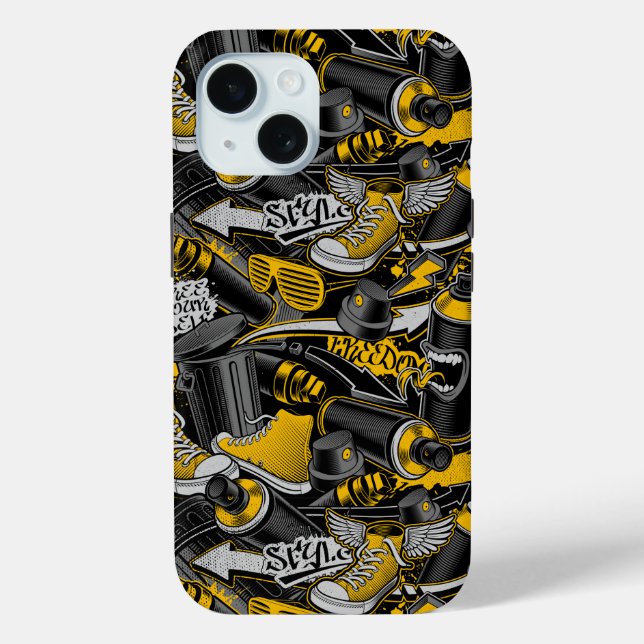 Coques Case-Mate iPhone Graffiti urbain Motif de rue (Verso)