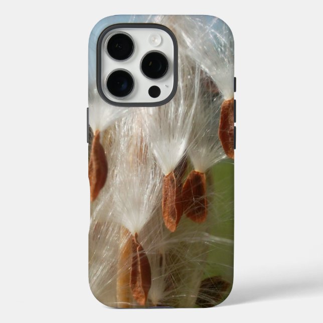 Coques Case-Mate iPhone Graines de Matricaire flottantes | Graphisme de Na (Verso)